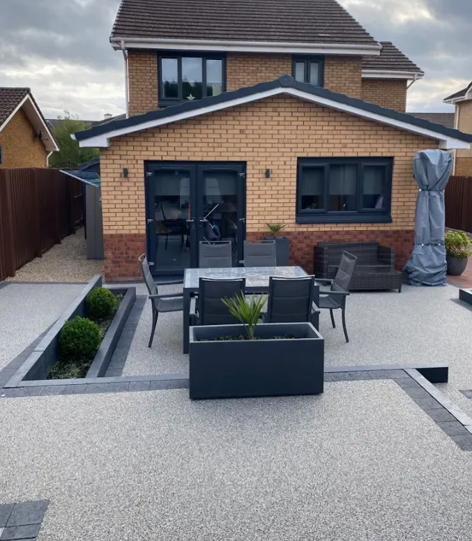 Resin Patios in Guildford — project completed by Guildford Driveways & Patios
