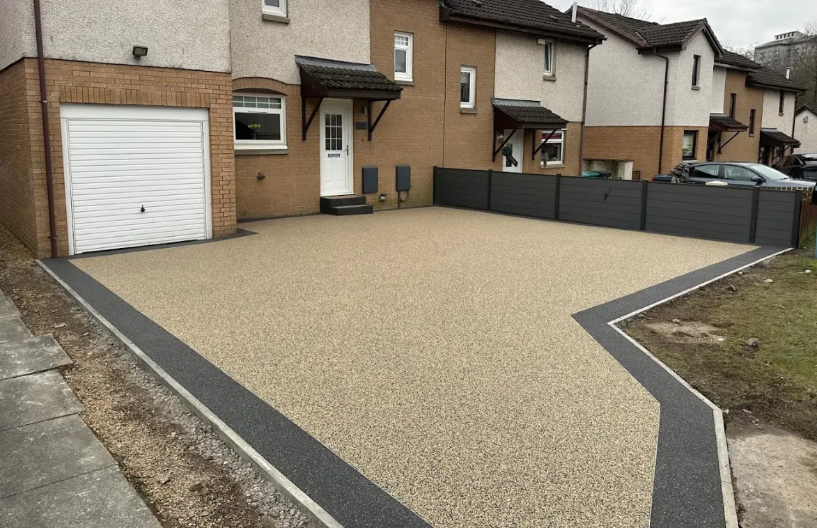 Resin bound driveway project in Guildford, Surrey — project 6