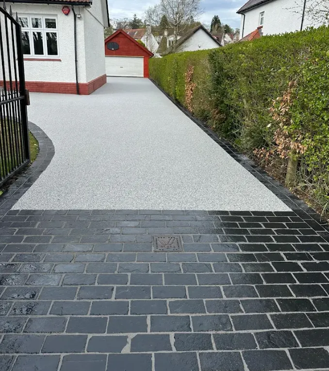 Resin bound driveway project in Guildford, Surrey — project 5