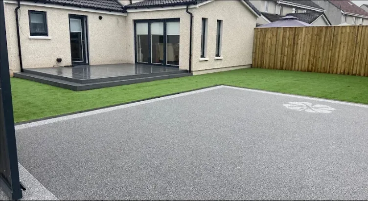 Resin bound patio project in Guildford, Surrey — project 5