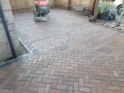 Garden Drainage in Guildford — project completed by Guildford Driveways & Patios