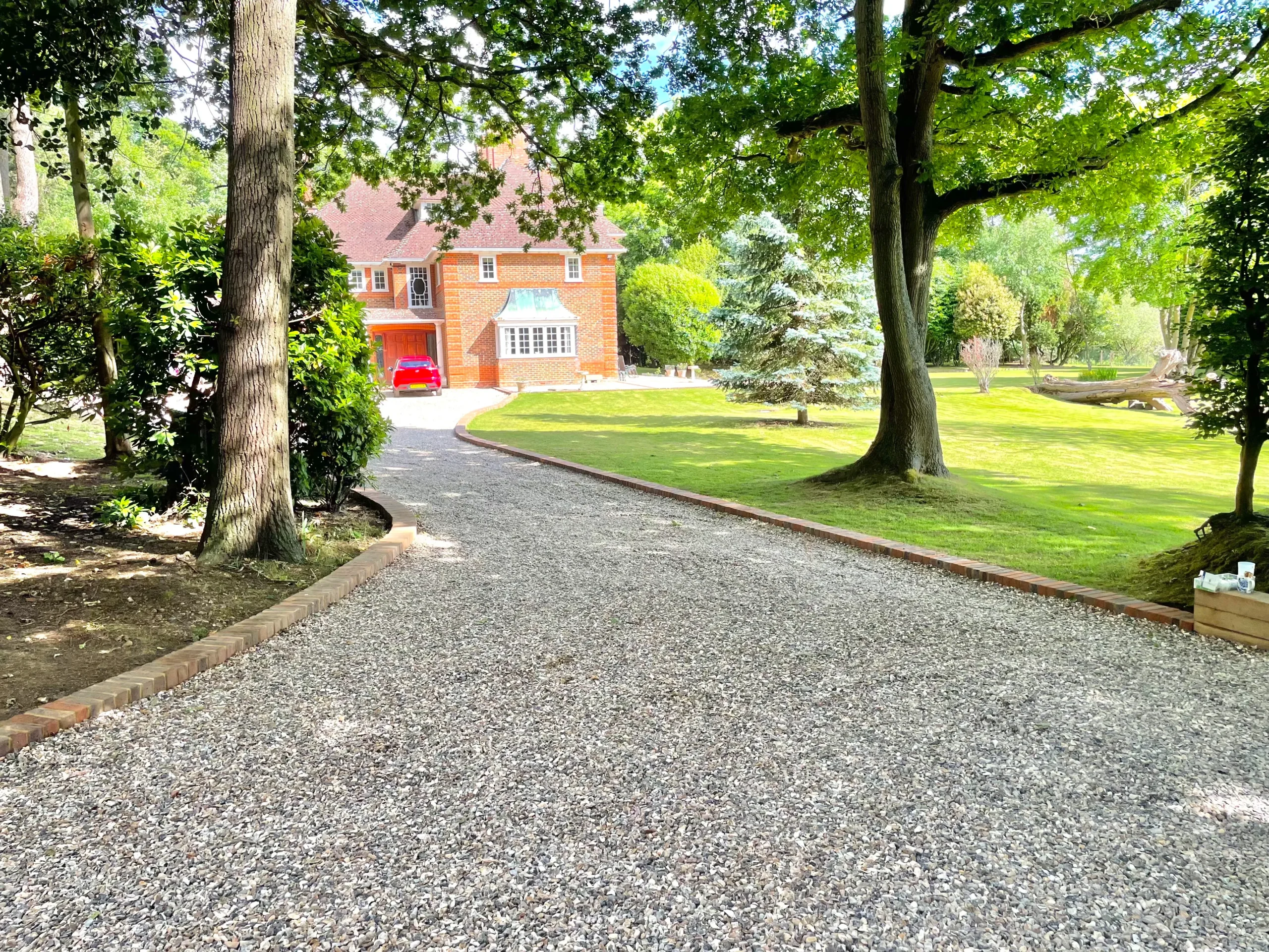 Garden drainage work in Guildford, Surrey — project 6